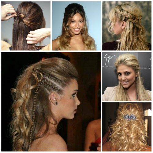 Half Up Half Down Updo Hairstyles (Photo 14 of 15)