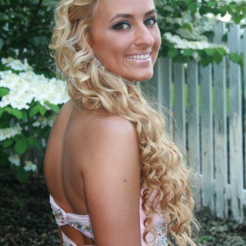 Voluminous Prom Hairstyles To-The-Side (Photo 7 of 20)