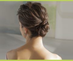 20 Ideas of Messy Twisted Chignon Prom Hairstyles