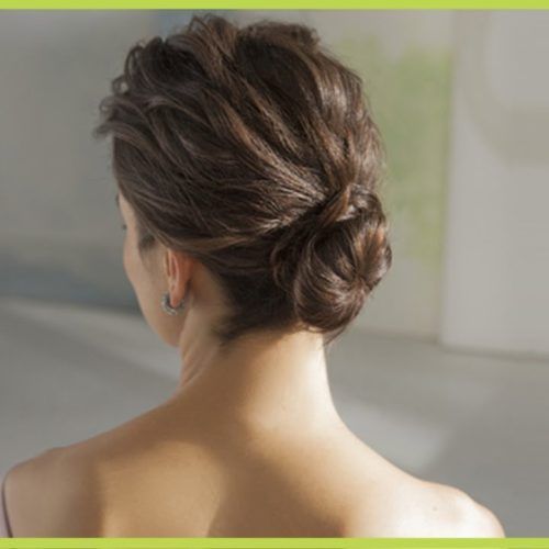 Messy Twisted Chignon Prom Hairstyles (Photo 1 of 20)