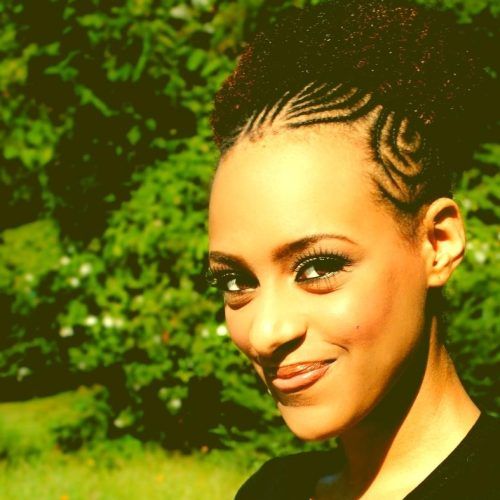 Braided Updo Hairstyles For Black Women (Photo 14 of 15)