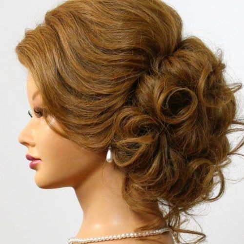 Formal Updo Hairstyles For Medium Hair (Photo 3 of 15)