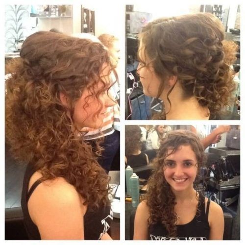 Casual Updos For Naturally Curly Hair (Photo 7 of 15)
