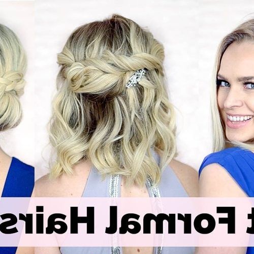 Formal Short Hair Updo Hairstyles (Photo 8 of 15)