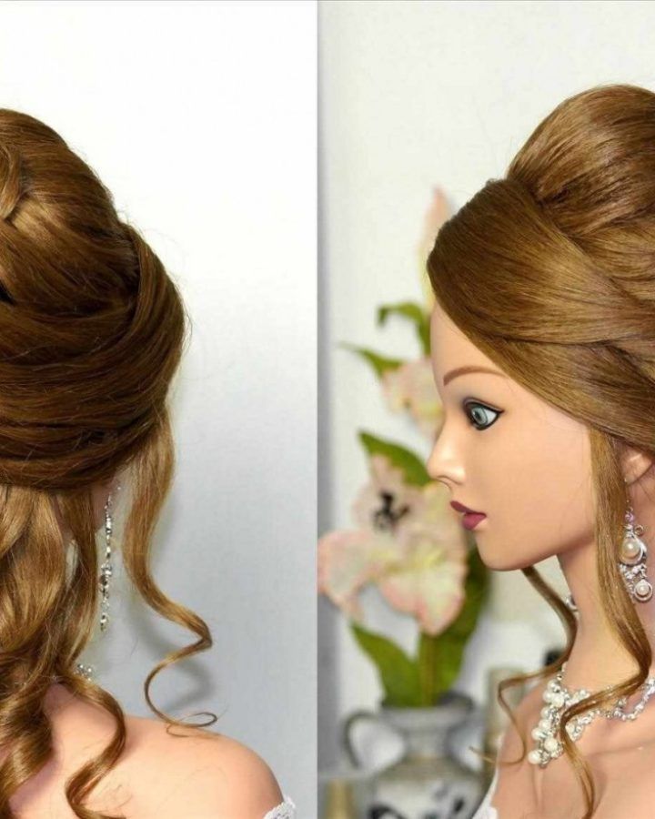 2024 Popular Updo Hairstyles for Long Thick Hair