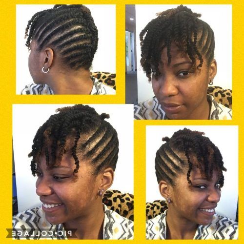 Twisted Updo Hairstyles For Bob Haircut (Photo 5 of 20)