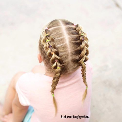 Three Strand Pigtails Braid Hairstyles (Photo 16 of 20)