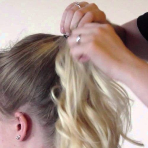 Pumped-Up Messy Ponytail Hairstyles (Photo 5 of 20)