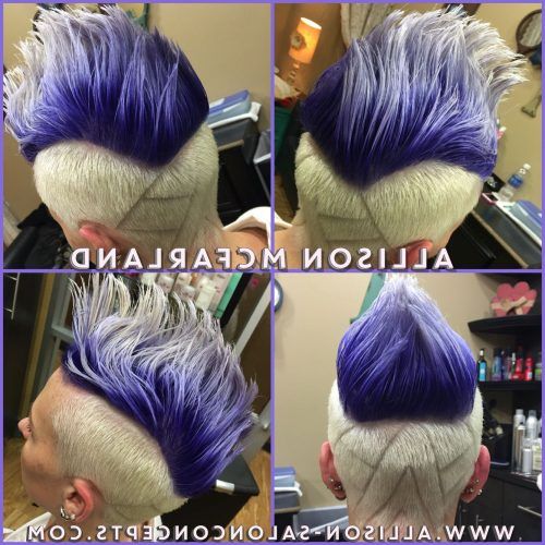 Lavender Ombre Mohawk Hairstyles (Photo 20 of 20)