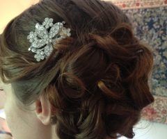 20 Inspirations Side Bun Prom Hairstyles with Orchids