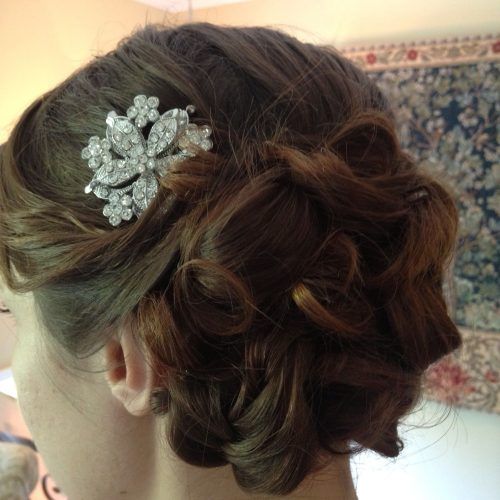 Side Bun Prom Hairstyles With Orchids (Photo 1 of 20)