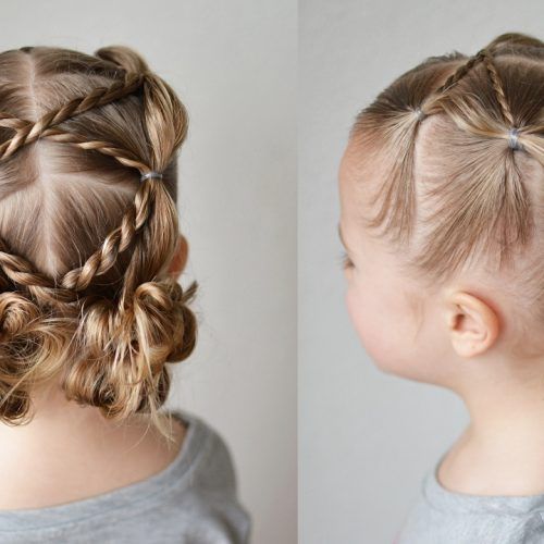 Messy Rope Braid Updo Hairstyles (Photo 2 of 20)