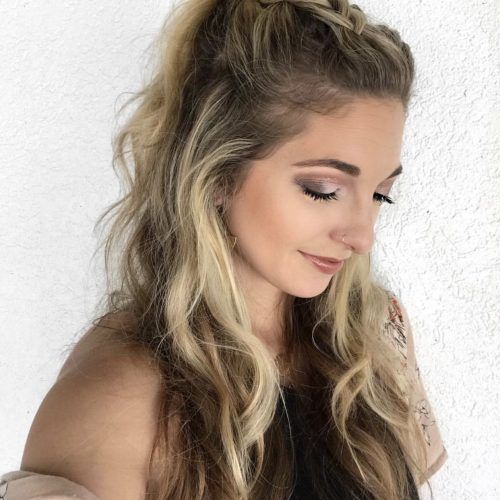 Modern Braided Top-Knot Hairstyles (Photo 5 of 20)