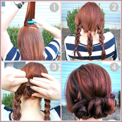 Quick And Easy Updo Hairstyles (Photo 10 of 15)