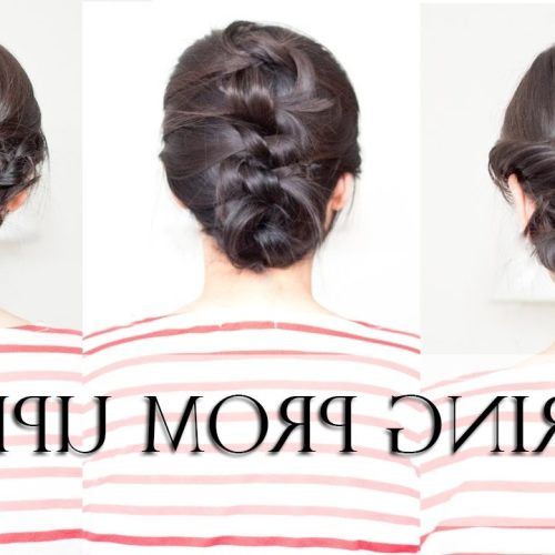 Easy Updo Hairstyles For Medium Hair To Do Yourself (Photo 9 of 15)