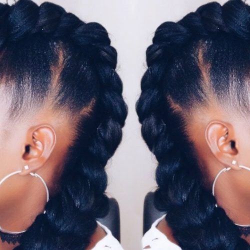 Quick Braided Updo Hairstyles (Photo 8 of 15)