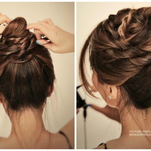 Quick Twist Updo Hairstyles (Photo 13 of 15)