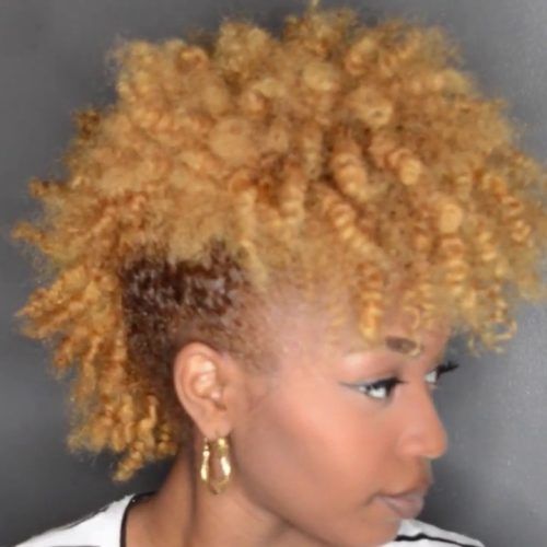 Blonde Teased Mohawk Hairstyles (Photo 19 of 20)