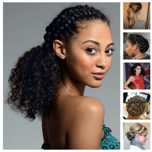 Quick Updos For Short Black Hair (Photo 7 of 15)