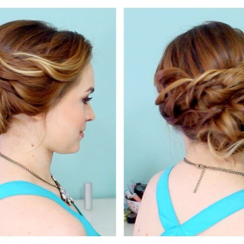 Curly Knot Sideways Prom Hairstyles (Photo 12 of 20)