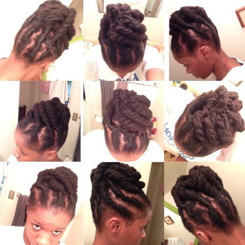 Loc Updo Hairstyles (Photo 10 of 15)