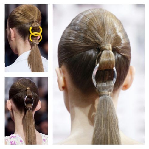 Chain Ponytail Hairstyles (Photo 10 of 20)