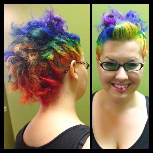 Rainbow Bright Mohawk Hairstyles (Photo 12 of 20)