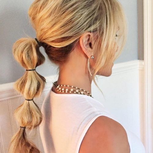 Bubble Pony Updo Hairstyles (Photo 5 of 20)