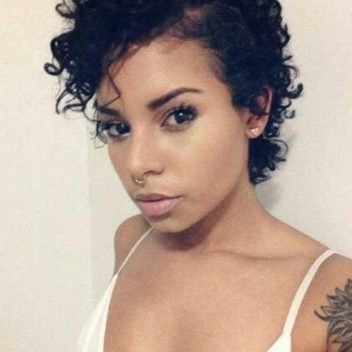 Curly Short Hairstyles For Black Women (Photo 12 of 20)