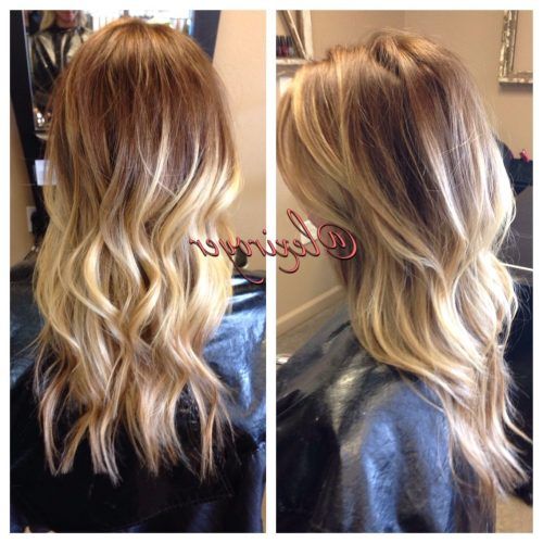Blonde Color Melt Hairstyles (Photo 8 of 20)