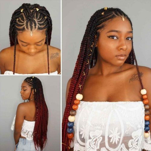 Braided Hairstyles For Black Girl (Photo 3 of 15)