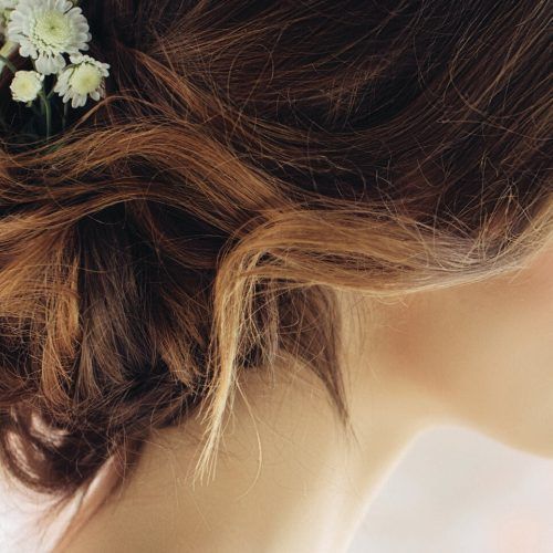 Bridal Medium Hairstyles (Photo 10 of 20)