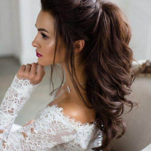 Brides Long Hairstyles (Photo 15 of 20)
