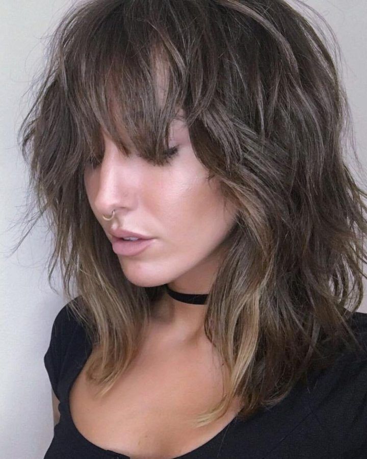 20 Best Collection of Choppy Shag Haircuts with Bangs