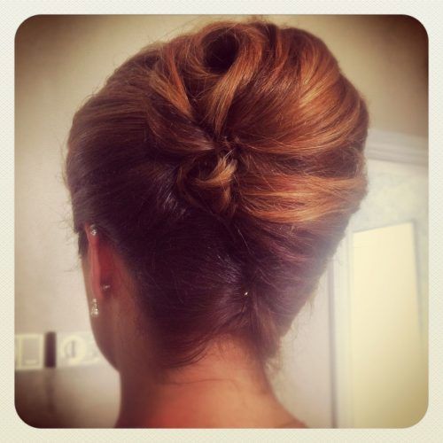 Classic French Twist Prom Hairstyles (Photo 4 of 20)