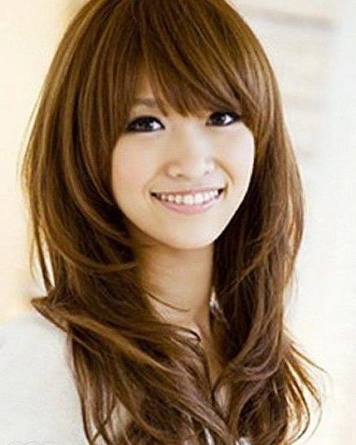 15 Collection of Cute Long Haircuts with Bangs