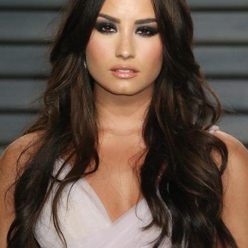 Demi Lovato Long Hairstyles (Photo 11 of 15)
