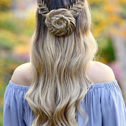 Double-Braided Single Fishtail Braid Hairstyles (Photo 4 of 20)