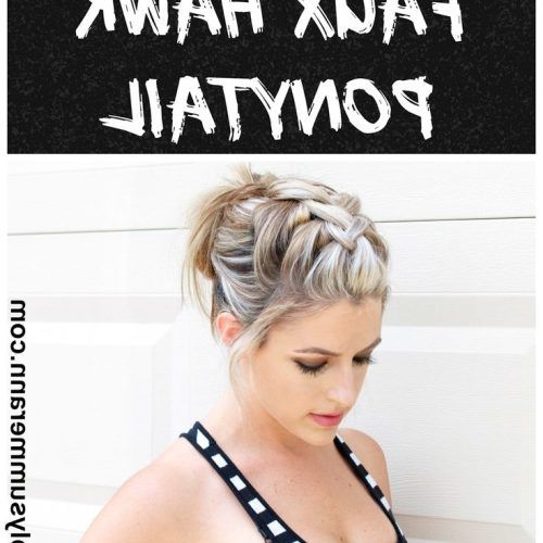 Faux Hawk Ponytail Hairstyles (Photo 12 of 20)