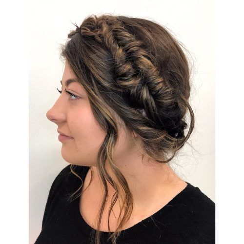 Fishtail Crown Braid Hairstyles (Photo 10 of 20)