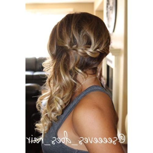 French Braid Hairstyles With Curls (Photo 14 of 15)