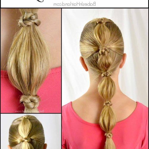 French Braid Ponytail Hairstyles With Bubbles (Photo 11 of 20)