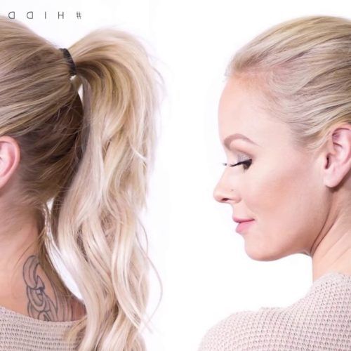 Halo Ponytail Hairstyles (Photo 5 of 20)