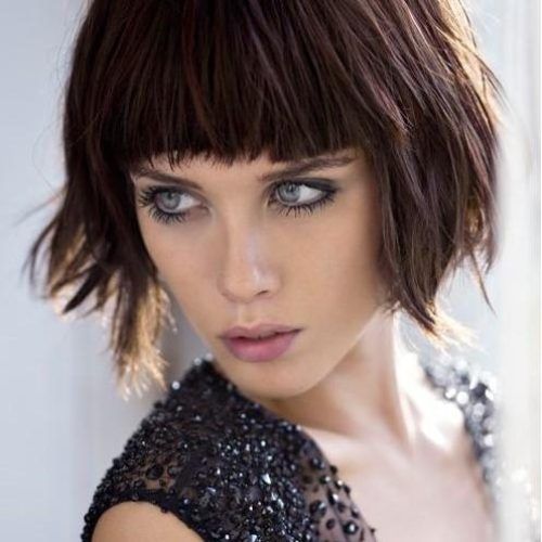 Inverted Bob Hairstyles With Blunt Bangs (Photo 5 of 15)