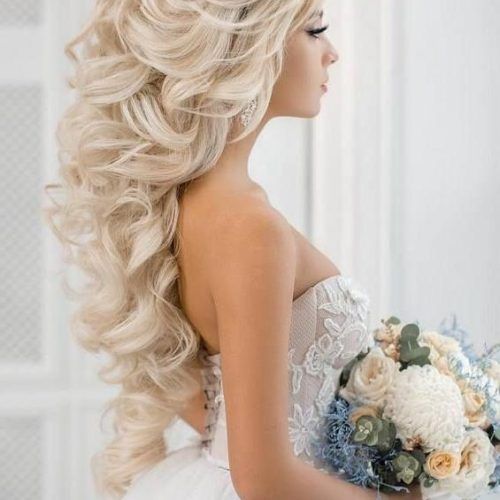 Long Hairstyles For Brides (Photo 9 of 20)