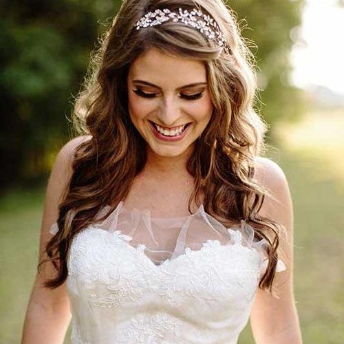 Long Hairstyles For Brides (Photo 10 of 20)