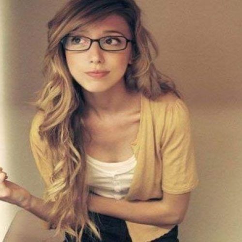 Long Hairstyles For Girls With Glasses (Photo 10 of 15)