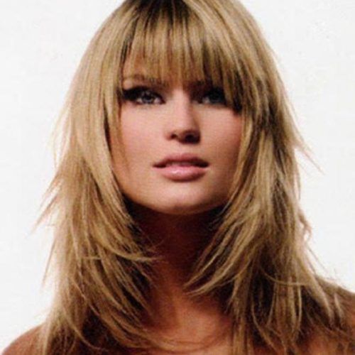 Long Hairstyles With Bangs And Layers (Photo 9 of 15)