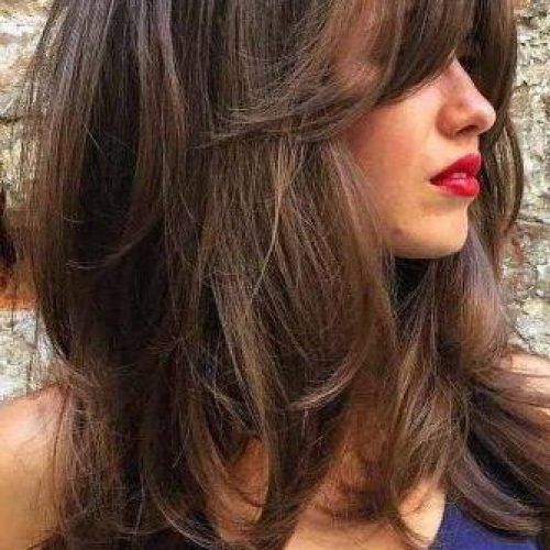 Long Hairstyles With Long Side Bangs (Photo 14 of 15)