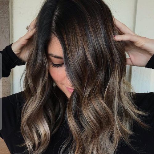 Longer Textured Haircuts With Sun-Kissed Balayage (Photo 7 of 20)
